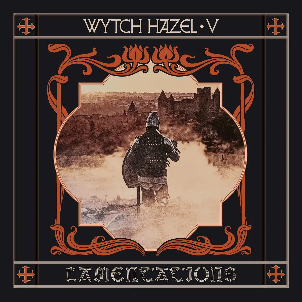 WYTCH HAZEL - V: Lamentations · BLOOD RED/BLUE MARBLED LP (Heavy Metal Vinyl) · Bild 1