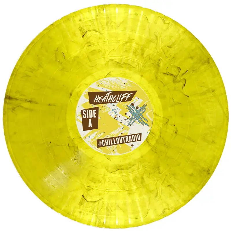 HEATHCLIFF · #chilloutradio | YELLOW TRANSPARENT MARBLED LP (Punk Rock Vinyl) · Bild 2