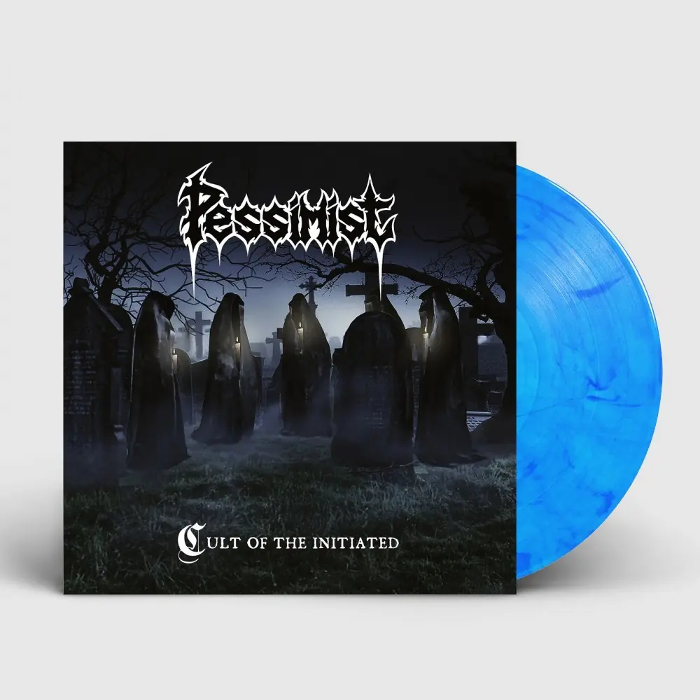 PESSIMIST · Cult Of The Initiated | BLUE LP (Death Metal Vinyl)
