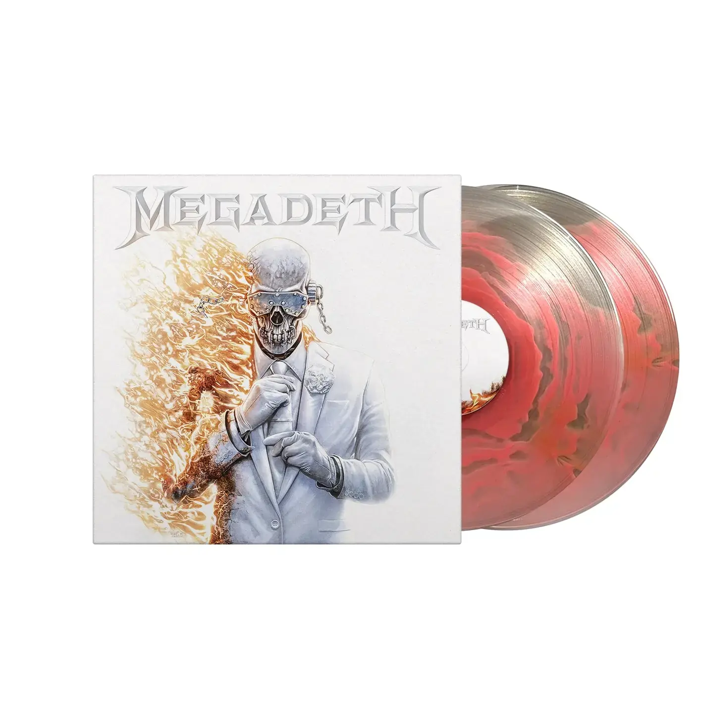 MEGADETH - Megadeth · CRYSTAL RED ORGANZA 2LP MEGADETH - Megadeth · CRYSTAL RED ORGANZA 2LP (Thrash Metal/Heavy Metal Vinyl)
