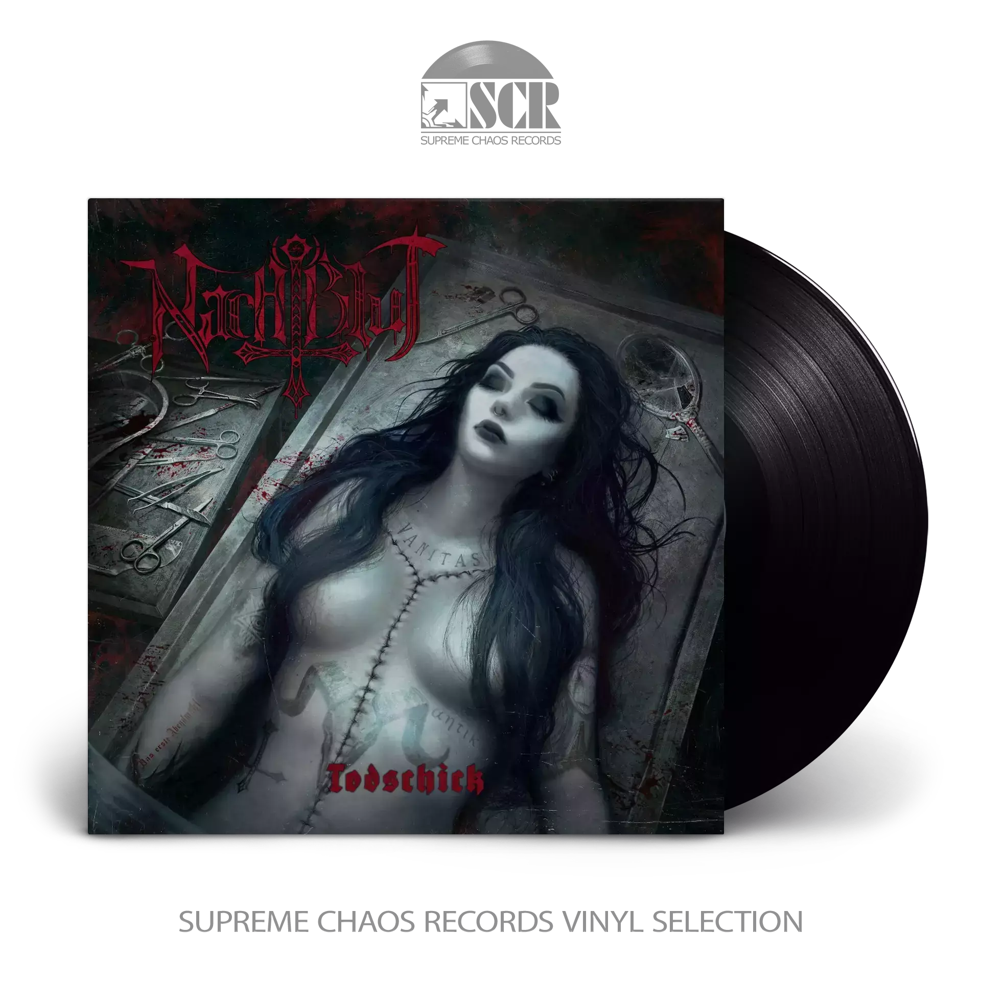 NACHTBLUT - Todschick · BLACK LP (Gothic Metal Vinyl)