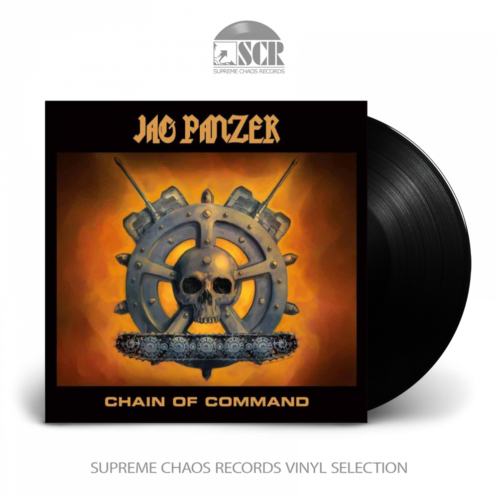 JAG PANZER - Chain Of Command · BLACK LP (Heavy Metal Vinyl)