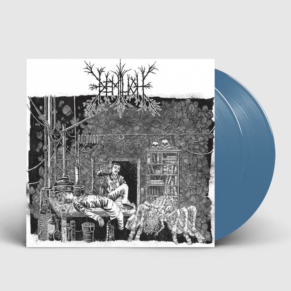 DEMILICH - Em9t2ness Of Van2s1ing / V34ish6ng 0f Emptiness · BLUE DLP (Death Metal Vinyl)