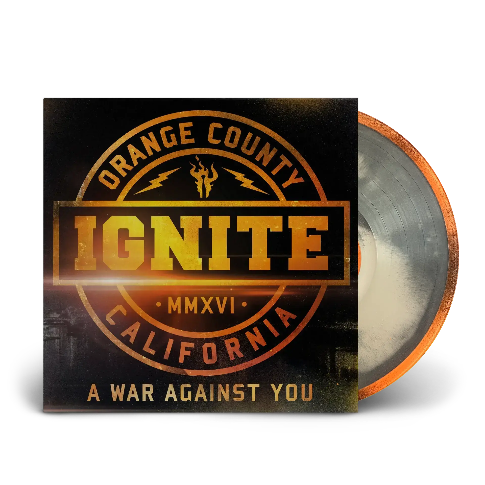 Ignite · A War Against You | Silver Dust Filled LP