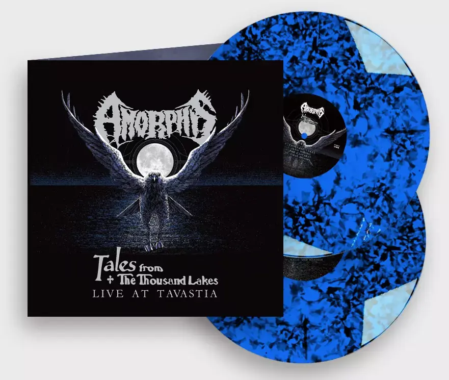 AMORPHIS - Tales From The Thousand Lakes - Live At Tavastia · BLUE/BLACK DUST DLP AMORPHIS - Tales From The Thousand Lakes - Live At Tavastia · BLUE/BLACK DUST DLP (Melodic Death Metal Vinyl)