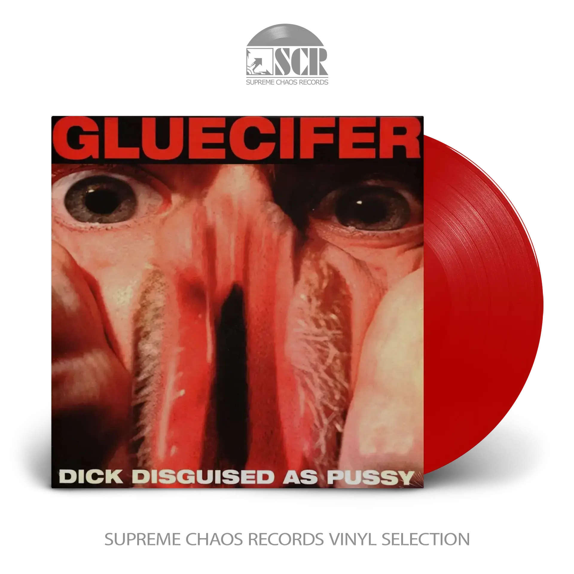 GLUECIFER - Dick Disguised As Pussy · RED LP (Hard Rock Vinyl)