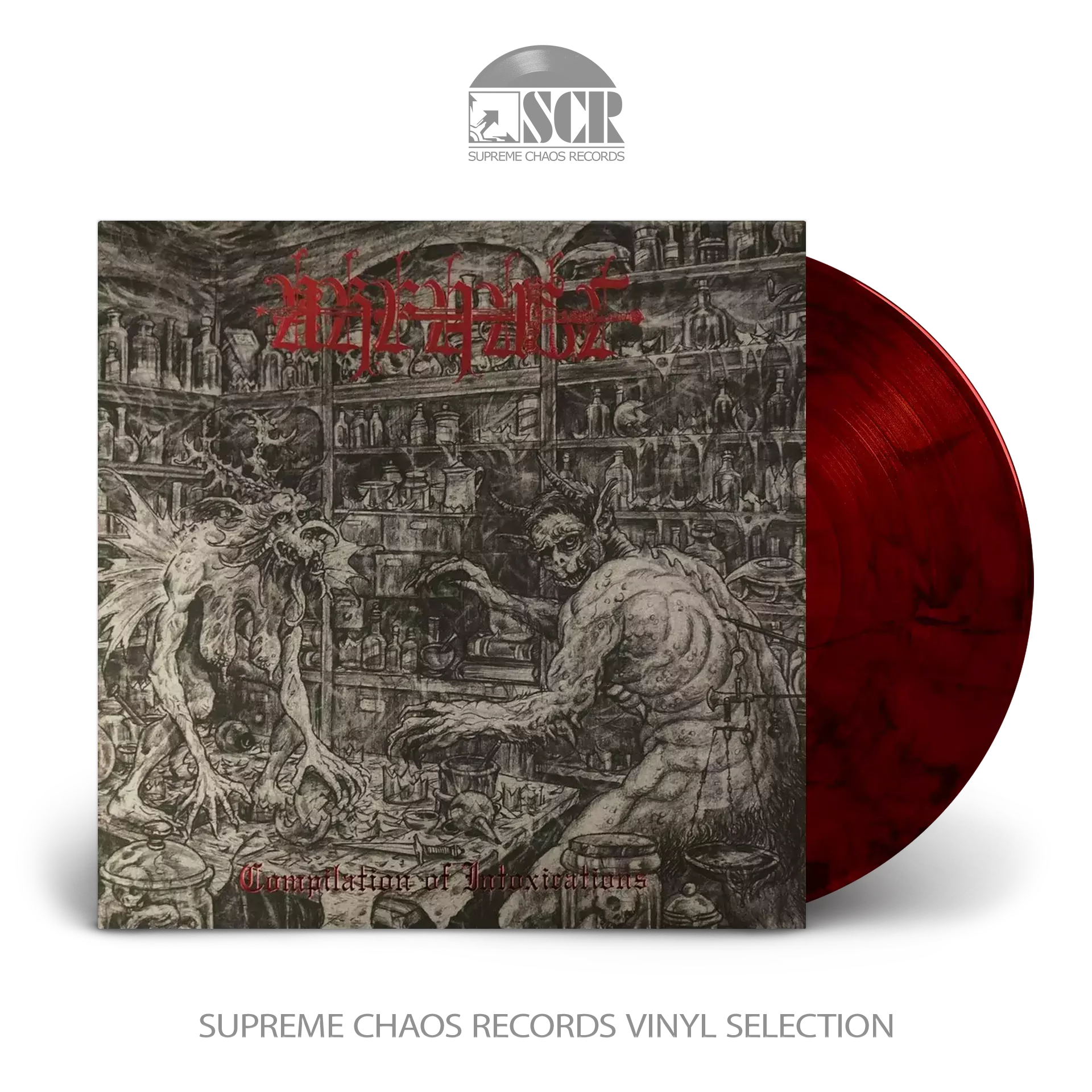 URFAUST - Compilation Of Intoxications · DARK RED LP URFAUST - Compilation Of Intoxications · DARK RED LP (Black Metal Vinyl)