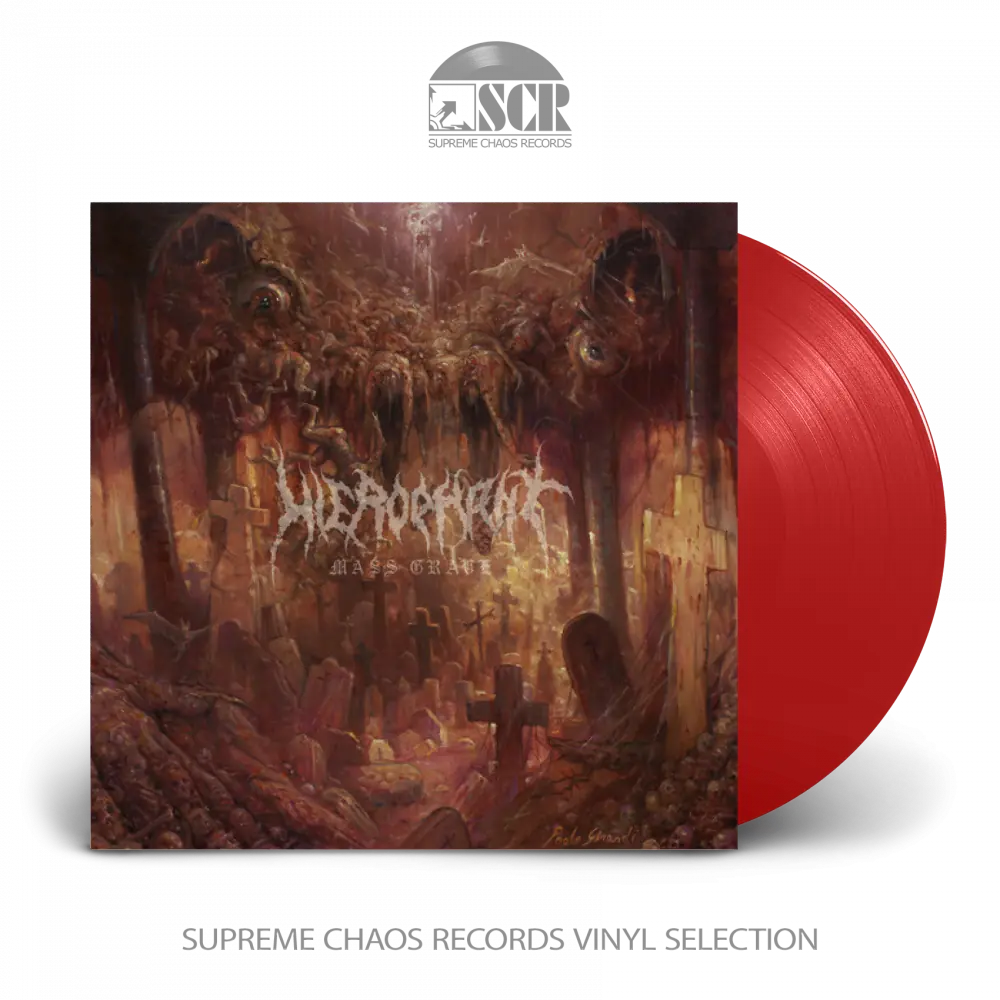 HIEROPHANT - Mass Grave · RED LP HIEROPHANT - Mass Grave · RED LP (Death Metal/Doom Metal Vinyl)