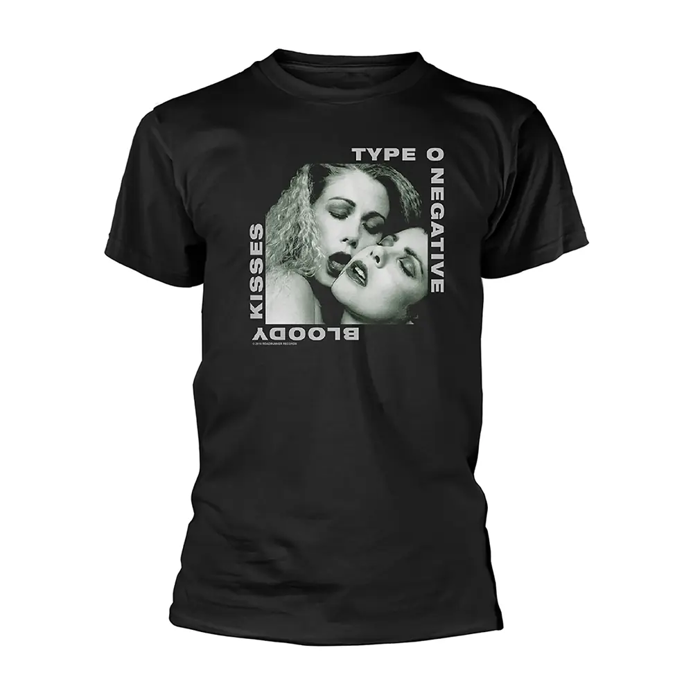 TYPE O NEGATIVE - Bloody Kisses · T-SHIRT (Gothic Metal Clothes)