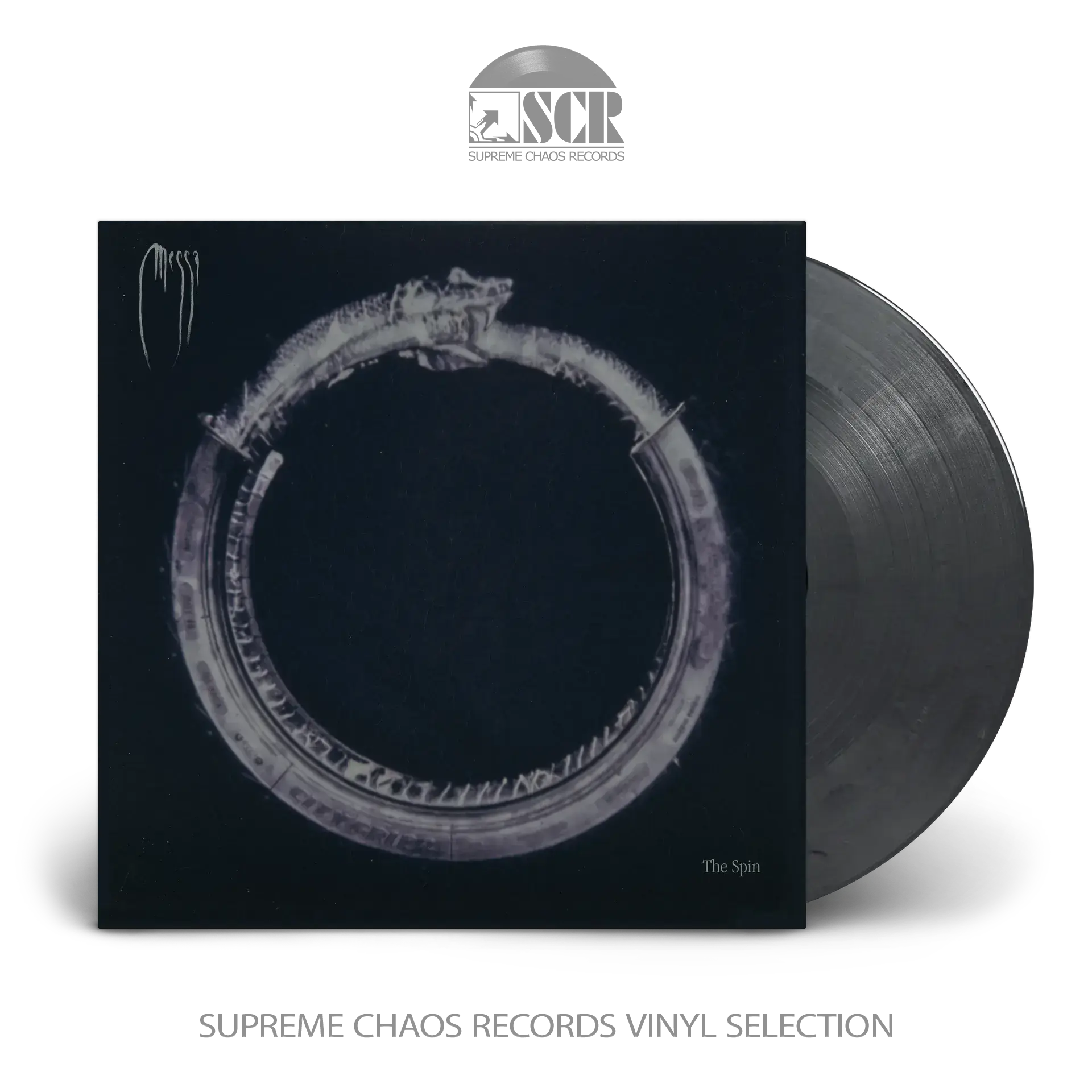 MESSA - The Spin (Tour Edition) · STEEL-GREY MARBLED LP MESSA - The Spin (Tour Edition) · STEEL-GREY MARBLED LP (Doom Metal Vinyl)