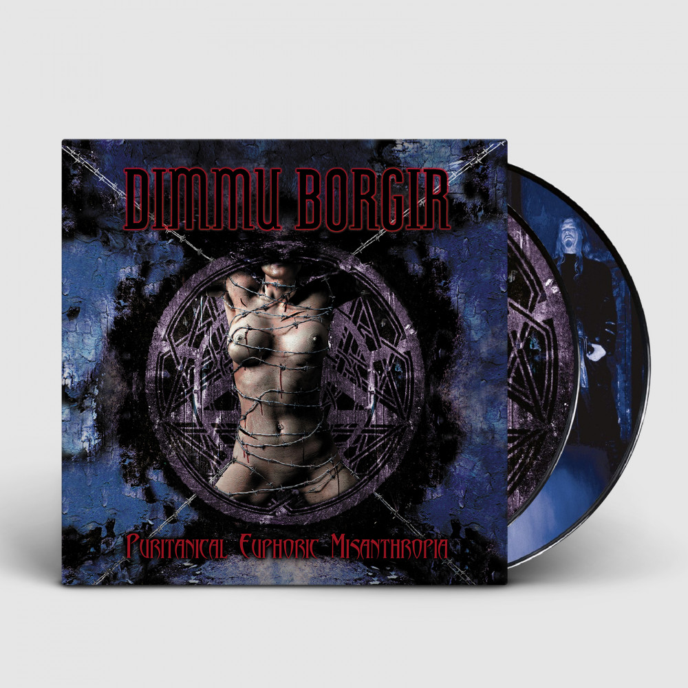 DIMMU BORGIR - Puritanical Euphoric Misanthropia · PICTURE 2-LP DLP (Black Metal Vinyl)