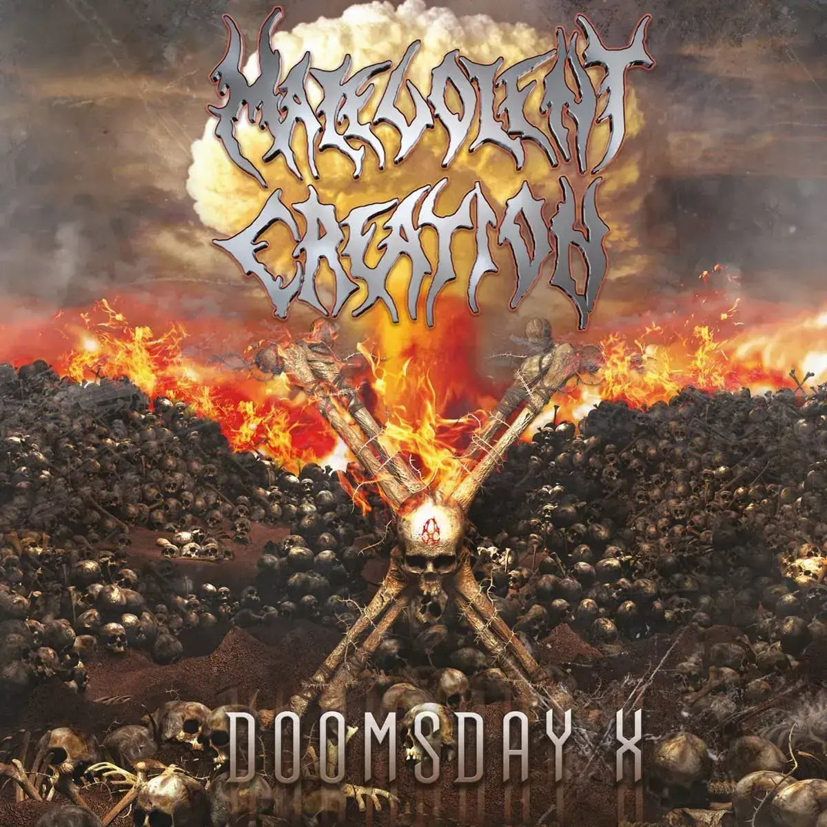 MALEVOLENT CREATION - Doomsday X · GREY LP (Death Metal Vinyl) · Bild 1