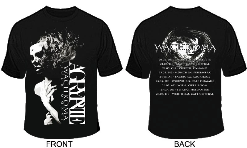 AGRYPNIE · Wachkoma | T-SHIRT (Black Metal Clothes)