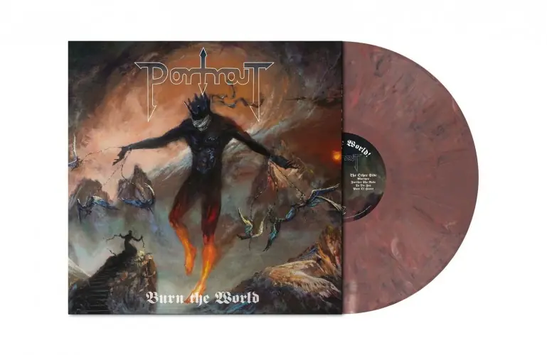 PORTRAIT - Burn The World · VIOLET/RED LP PORTRAIT - Burn The World · VIOLET/RED LP (Heavy Metal Vinyl)