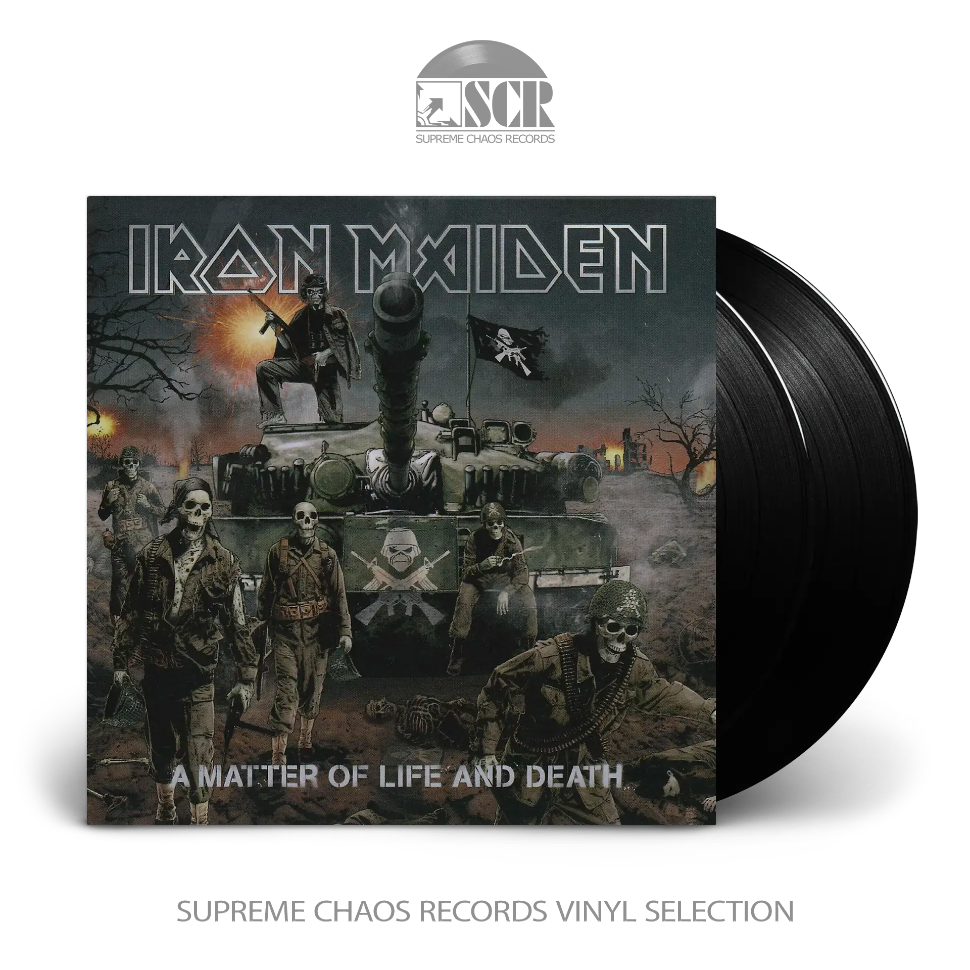 IRON MAIDEN · A Matter Of Life And Death | BLACK 2LP (Heavy Metal Vinyl)