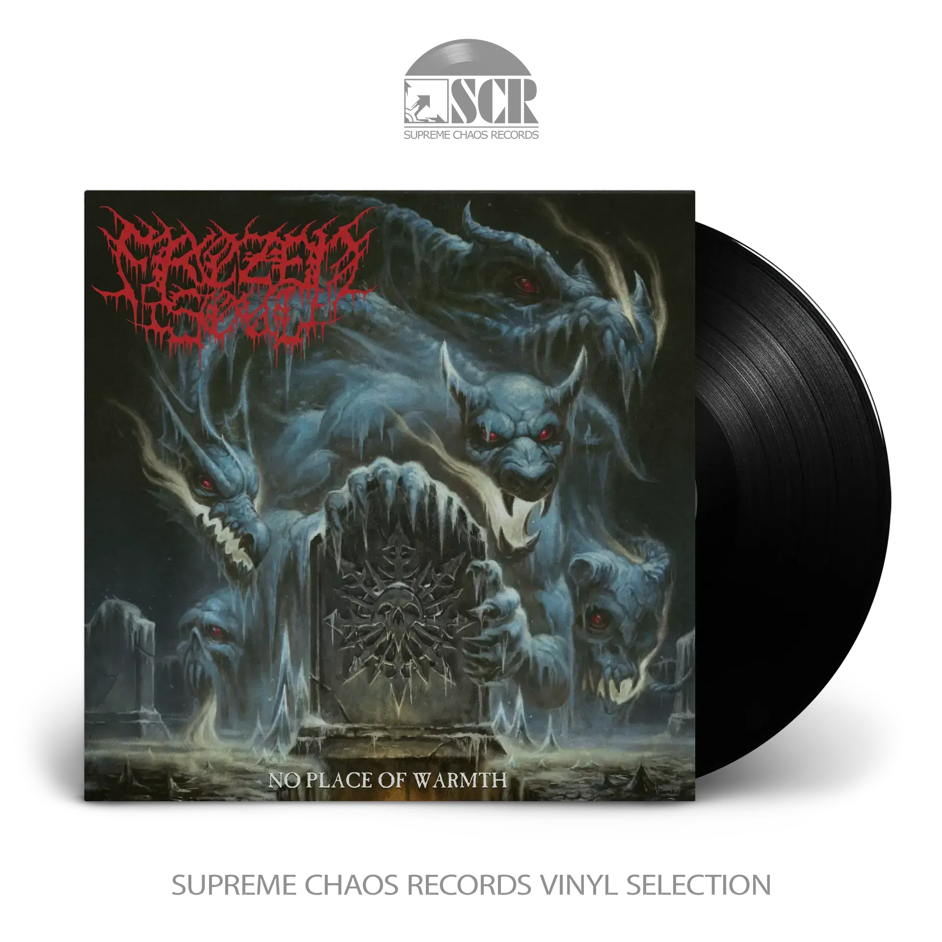 FROZEN SOUL · No Place Of Warmth | BLACK LP FROZEN SOUL · No Place Of Warmth | BLACK LP (Death Metal Vinyl)