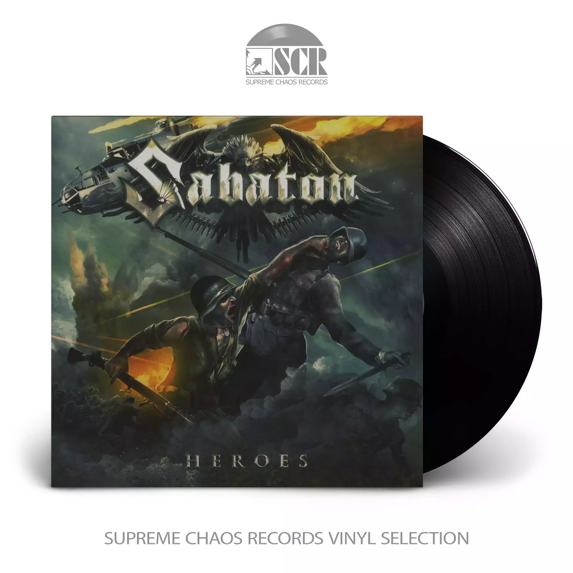 SABATON - Heroes · BLACK LP SABATON - Heroes · BLACK LP (Heavy Metal Vinyl)