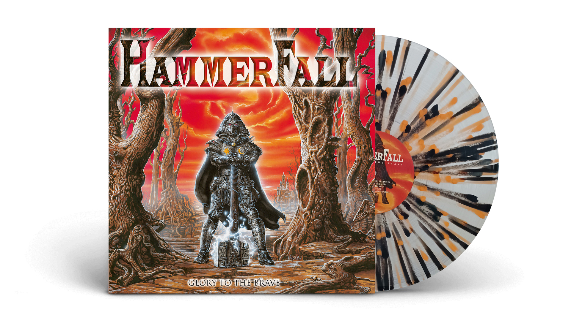 HAMMERFALL · Glory To The Brave (B-Stock) | SPLATTER LP (Power Metal Vinyl)