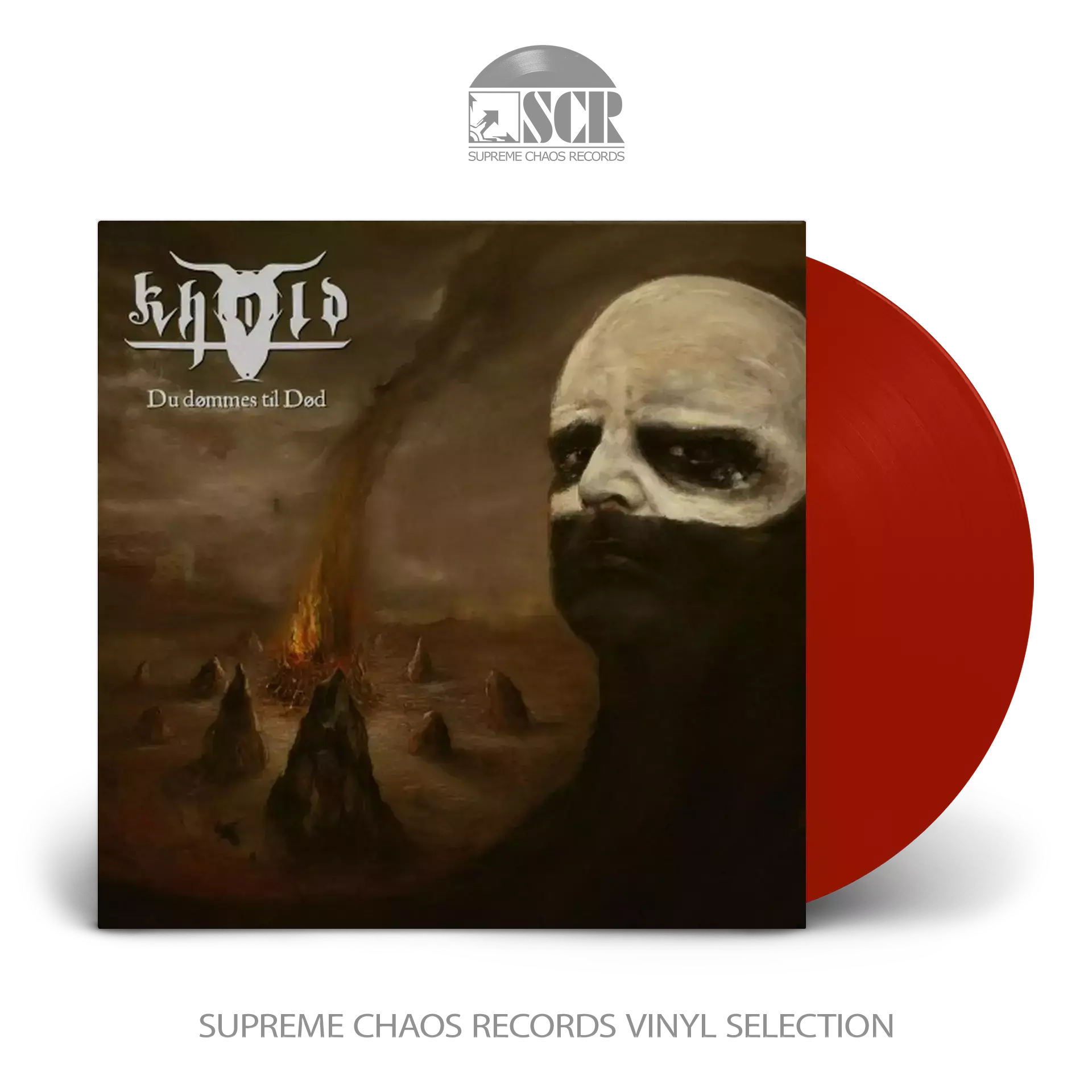 KHOLD - Du Dommes Til Dod (Alternative Cover) · OXBLOOD RED LP (Dark Black Metal Vinyl)