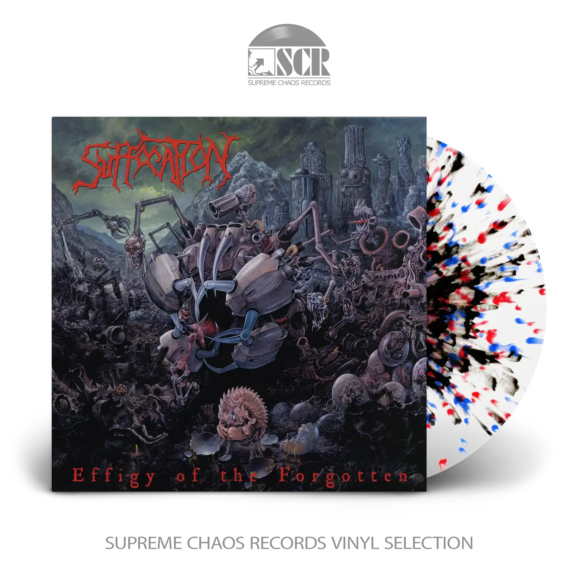 SUFFOCATION - Effigy of the Forgotten · SPLATTER LP SUFFOCATION - Effigy of the Forgotten · SPLATTER LP (Death Metal Vinyl)