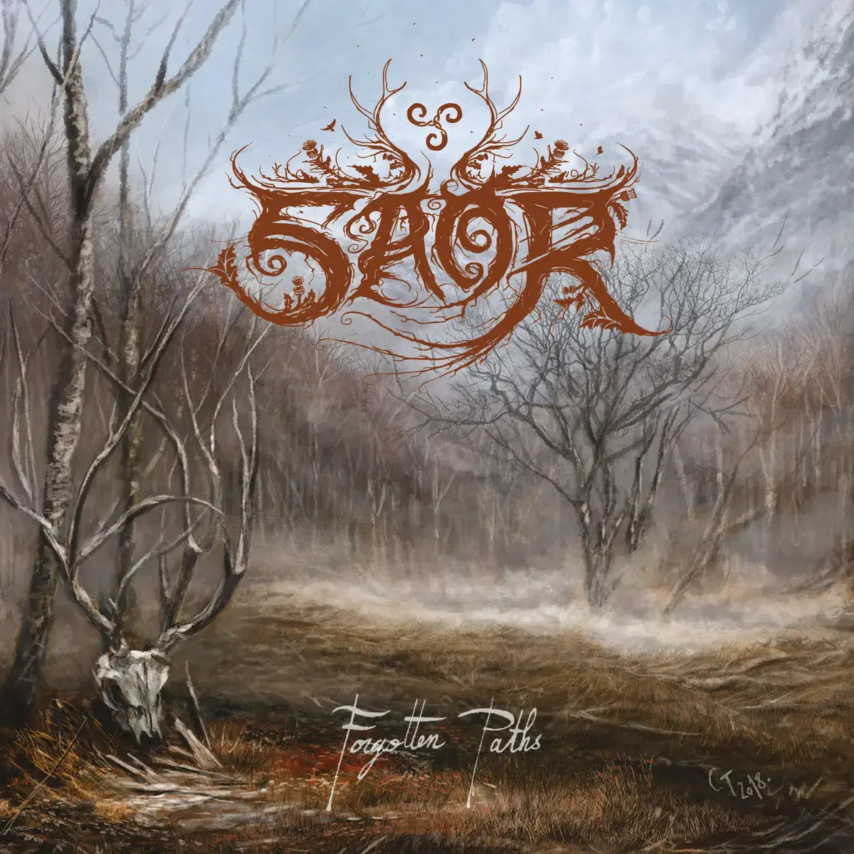 SAOR · Forgotten Paths | DIGIPAK CD SAOR · Forgotten Paths | DIGIPAK CD (Atmospheric Black Metal/Progressive Metal/Post-Met CDs)