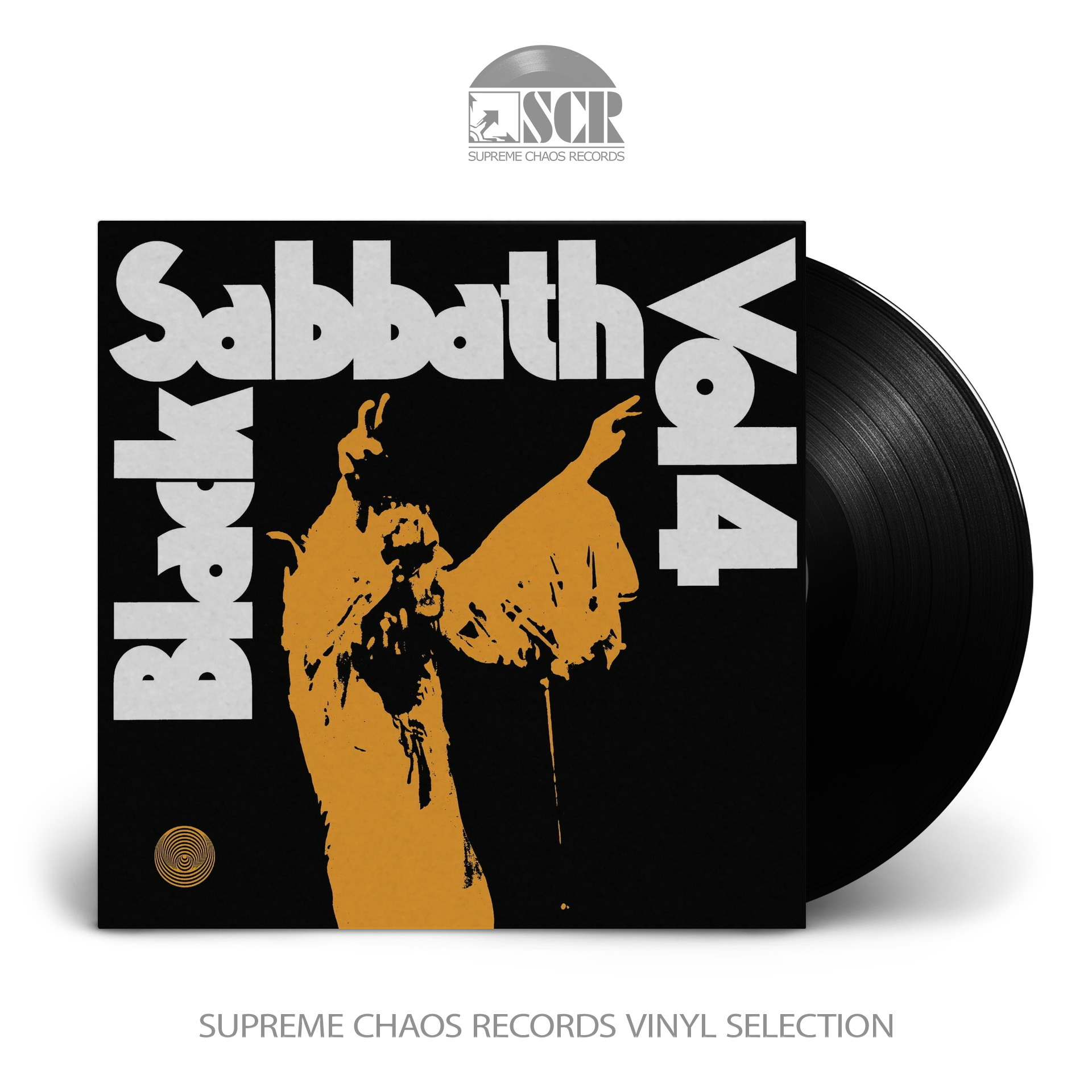 BLACK SABBATH - Vol.4 · BLACK LP (Heavy Metal Vinyl)