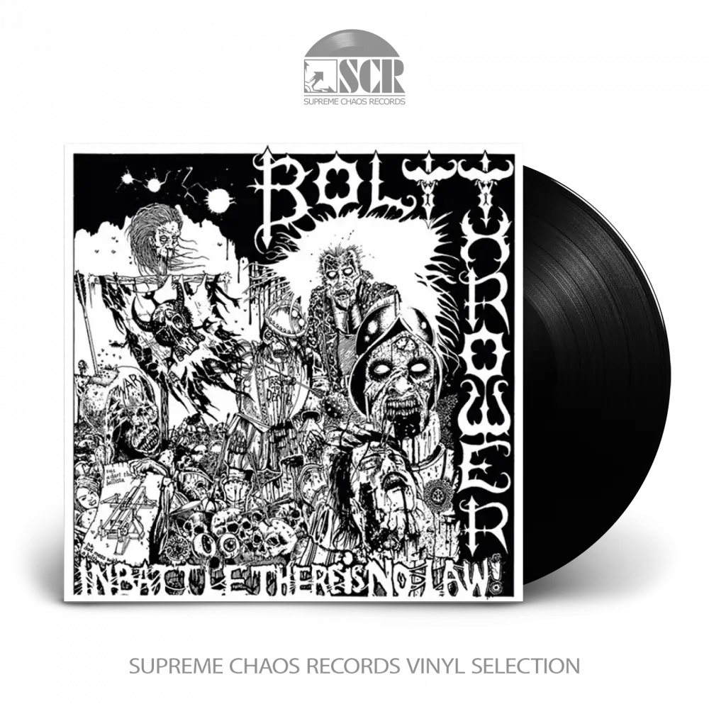 BOLT THROWER - In Battle There Is No Law! · BLACK LP BOLT THROWER - In Battle There Is No Law! · BLACK LP (Death Metal Vinyl)