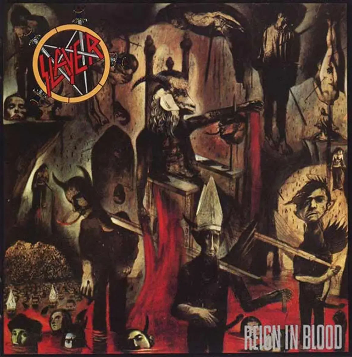 SLAYER - Reign In Blood · BLACK LP (Thrash Metal Vinyl) · Bild 1