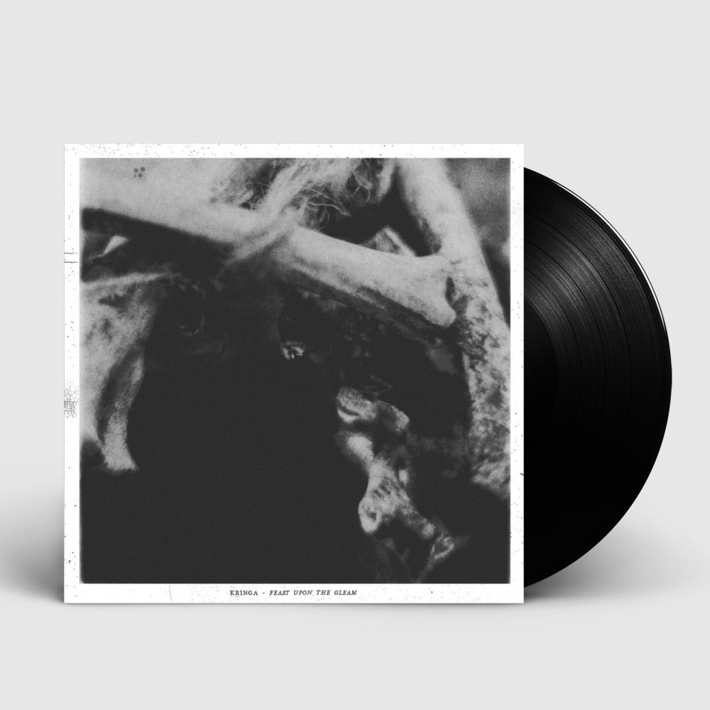 KRINGA - Feast Upon The Gleam · BLACK LP (Black Metal Vinyl)