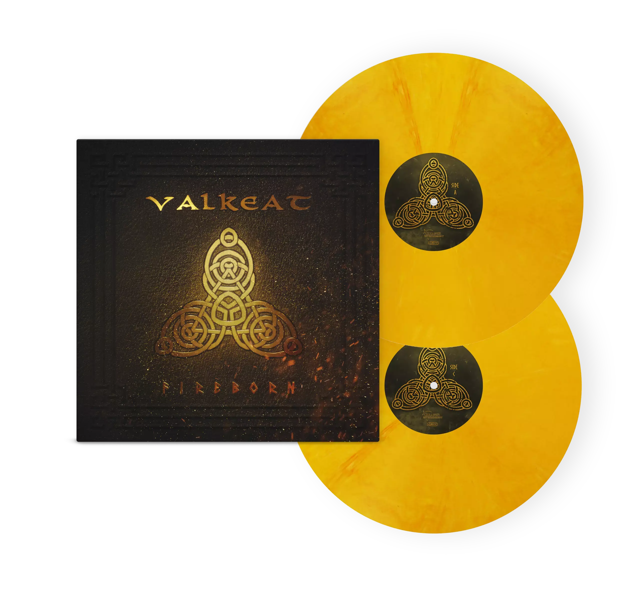 VALKEAT · Fireborn | FIRE MARBLED DLP VALKEAT · Fireborn | FIRE MARBLED DLP (Folk Metal Vinyl)