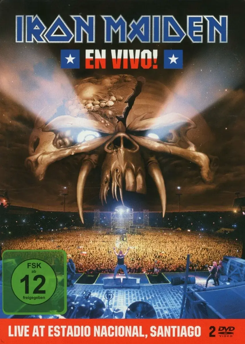 IRON MAIDEN · En Vivo! Live In Santiago De Chile | 2 DVD BOX IRON MAIDEN · En Vivo! Live In Santiago De Chile | 2 DVD BOX (Heavy Metal CDs)