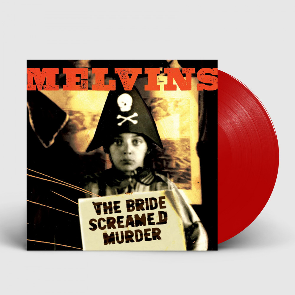 MELVINS · The Bride Screamed Murder | RED LP (Progressive Rock/Heavy Metal Vinyl)