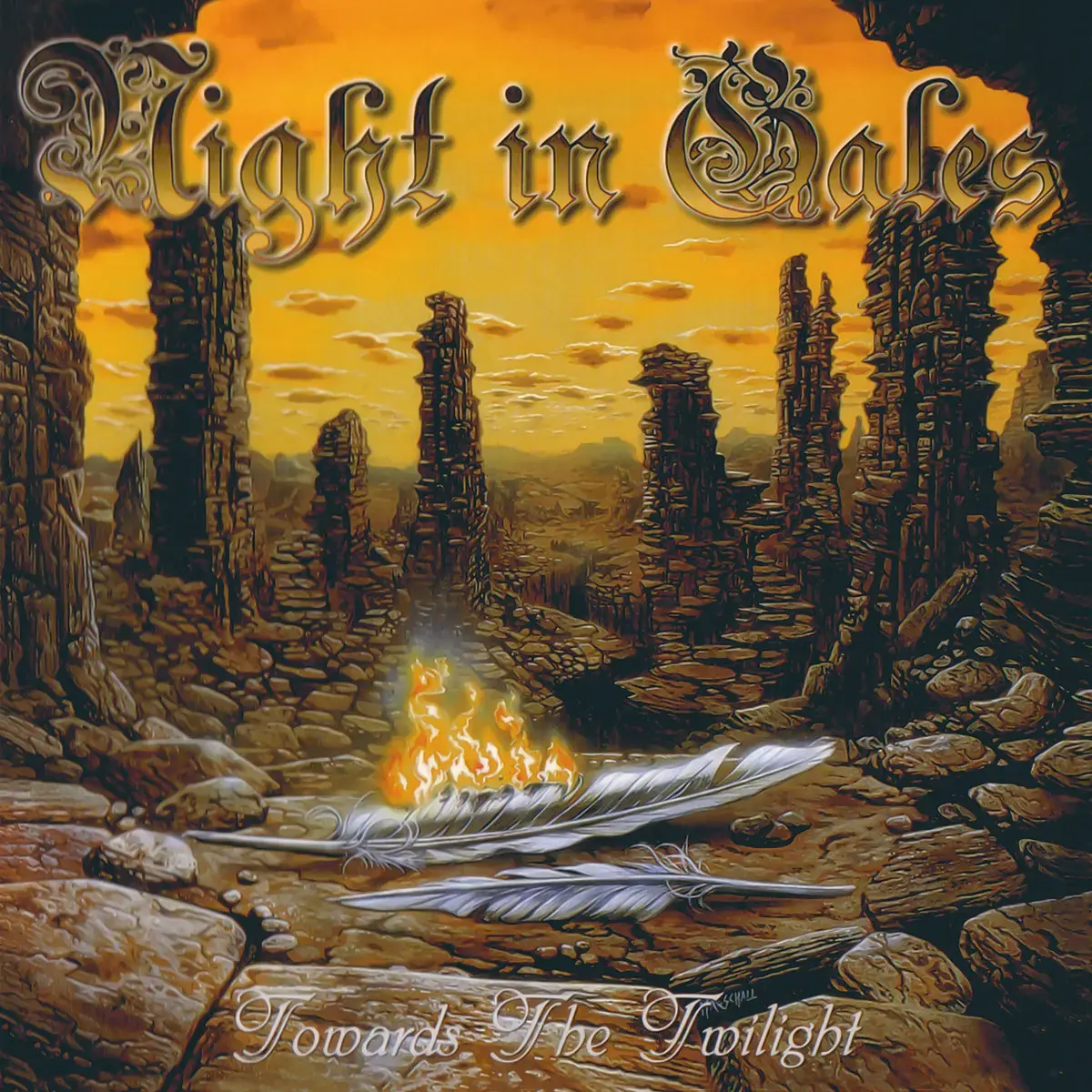 NIGHT IN GALES - Towards The Twilight · BLACK LP · Bild 1 NIGHT IN GALES - Towards The Twilight · BLACK LP (Melodic Death Metal Vinyl) · Bild 1