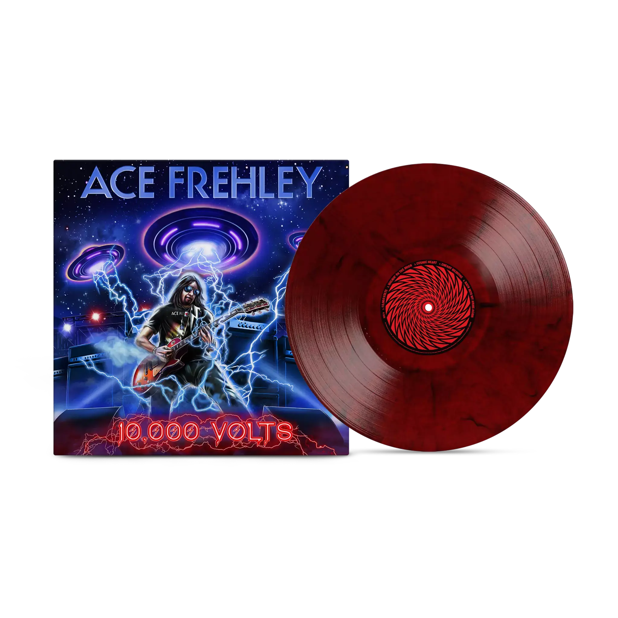 ACE FREHLEY · 10.000 Volts | DRAGONS DEN LP (Heavy Metal Vinyl)