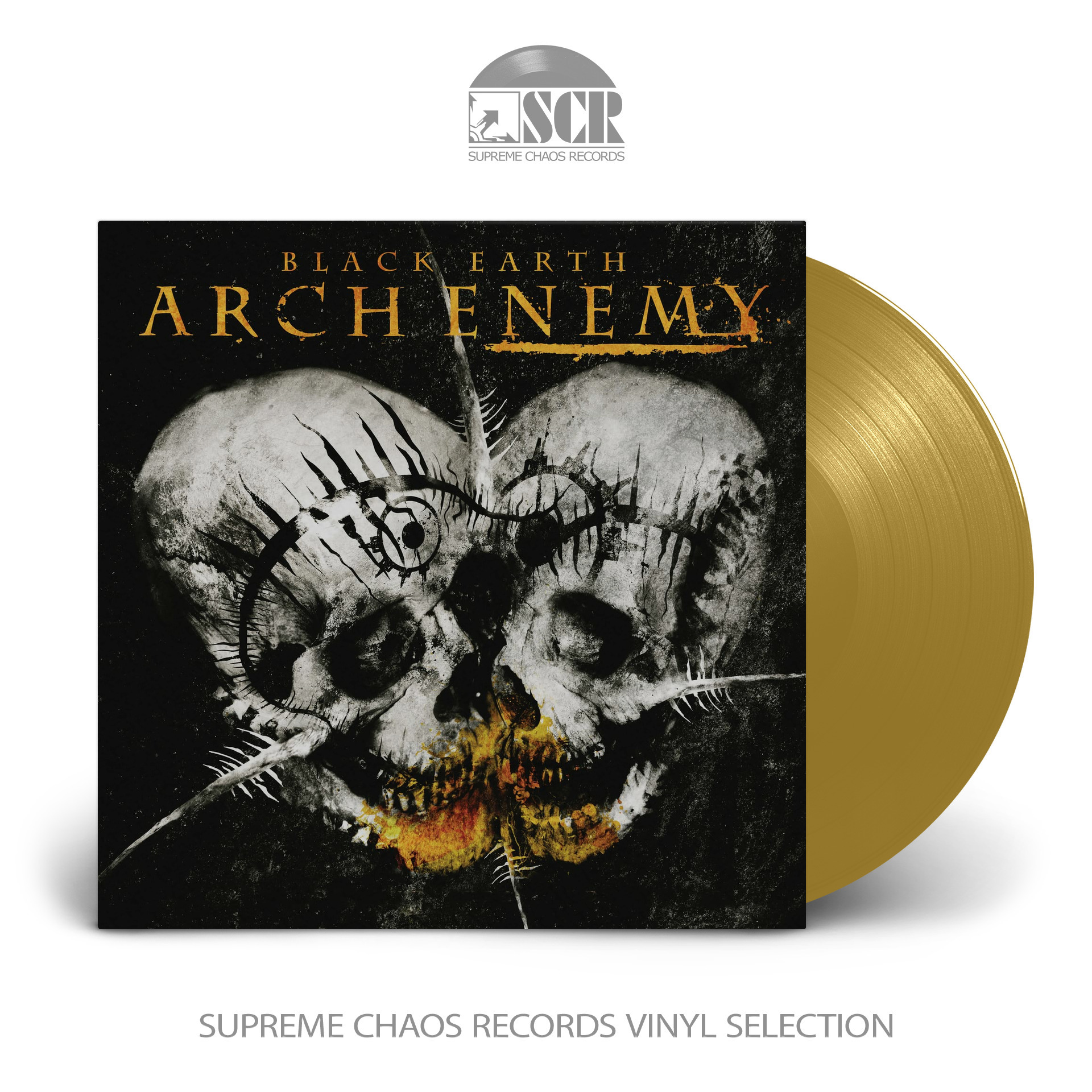 ARCH ENEMY · Black Earth (Re-Issue 2023) | GOLD LP ARCH ENEMY · Black Earth (Re-Issue 2023) | GOLD LP (Melodic Death Metal Vinyl)