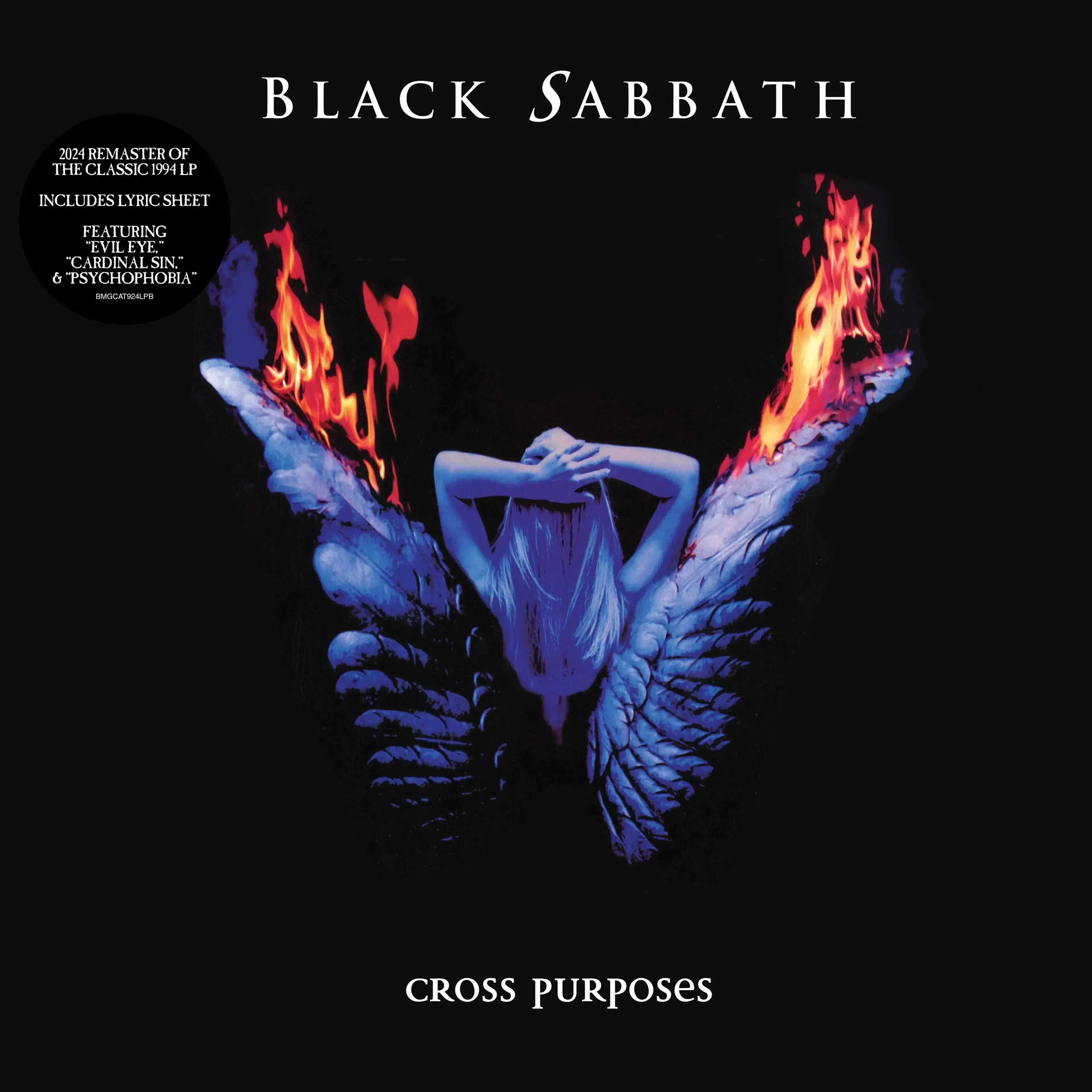 BLACK SABBATH - Cross Purposes (Remaster) · BLACK LP (Heavy Metal/Hard Rock/Classic Rock Vinyl) · Bild 1