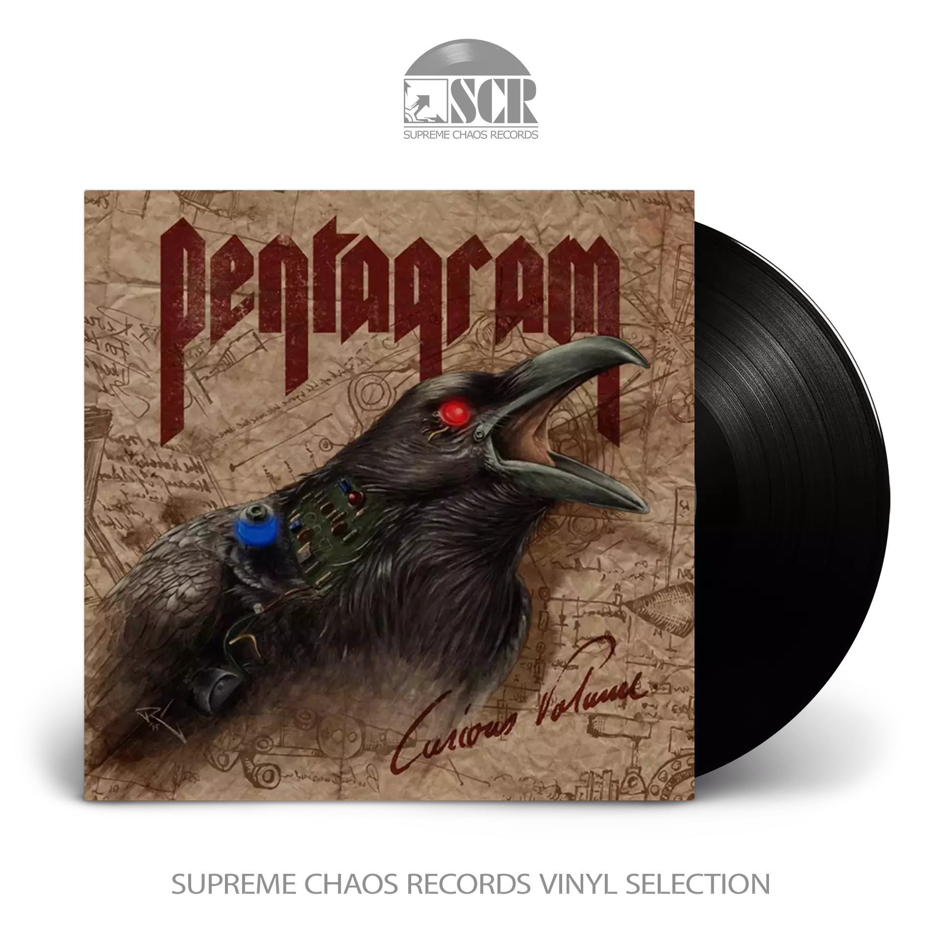 PENTAGRAM - Curious Volume · BLACK LP (Doom Metal Vinyl)