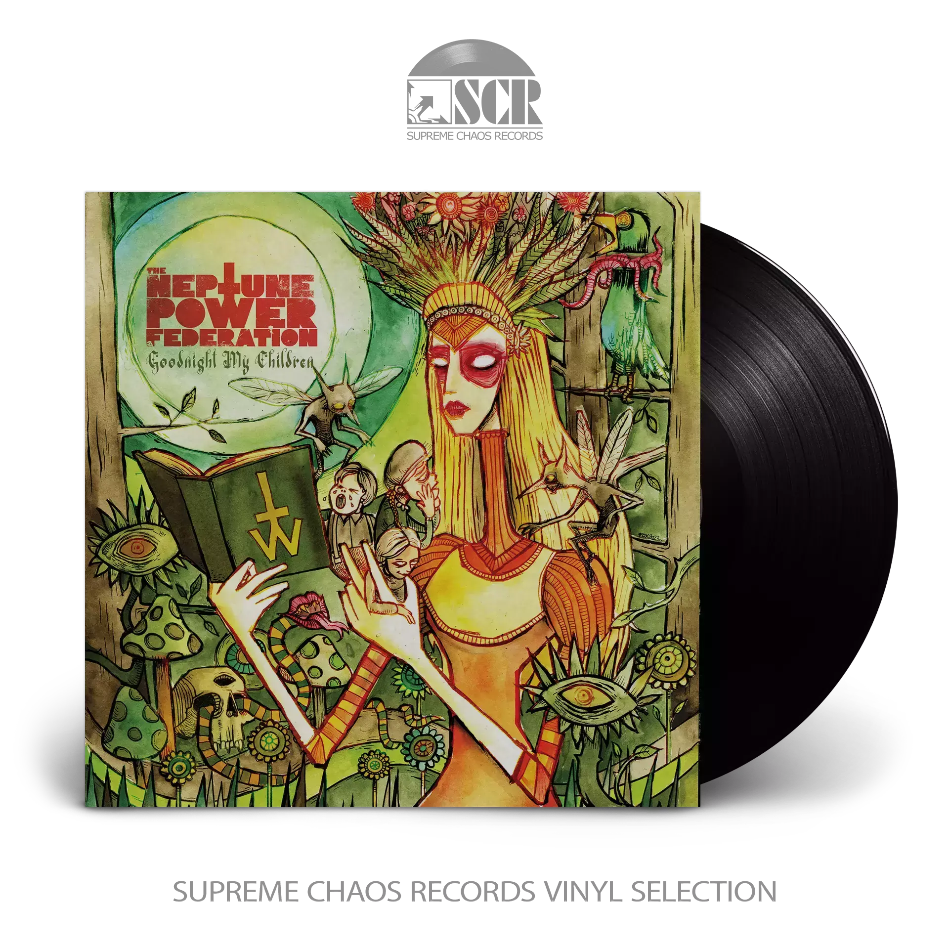 THE NEPTUNE POWER FEDERATION - Goodnight My Children · BLACK LP (Hard Rock Vinyl)