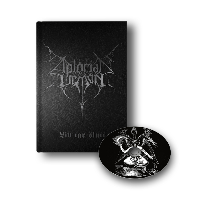 APTORIAN DEMON - Liv Tar Slutt · A5 LEATHERBOOK CD (Black Metal CDs)