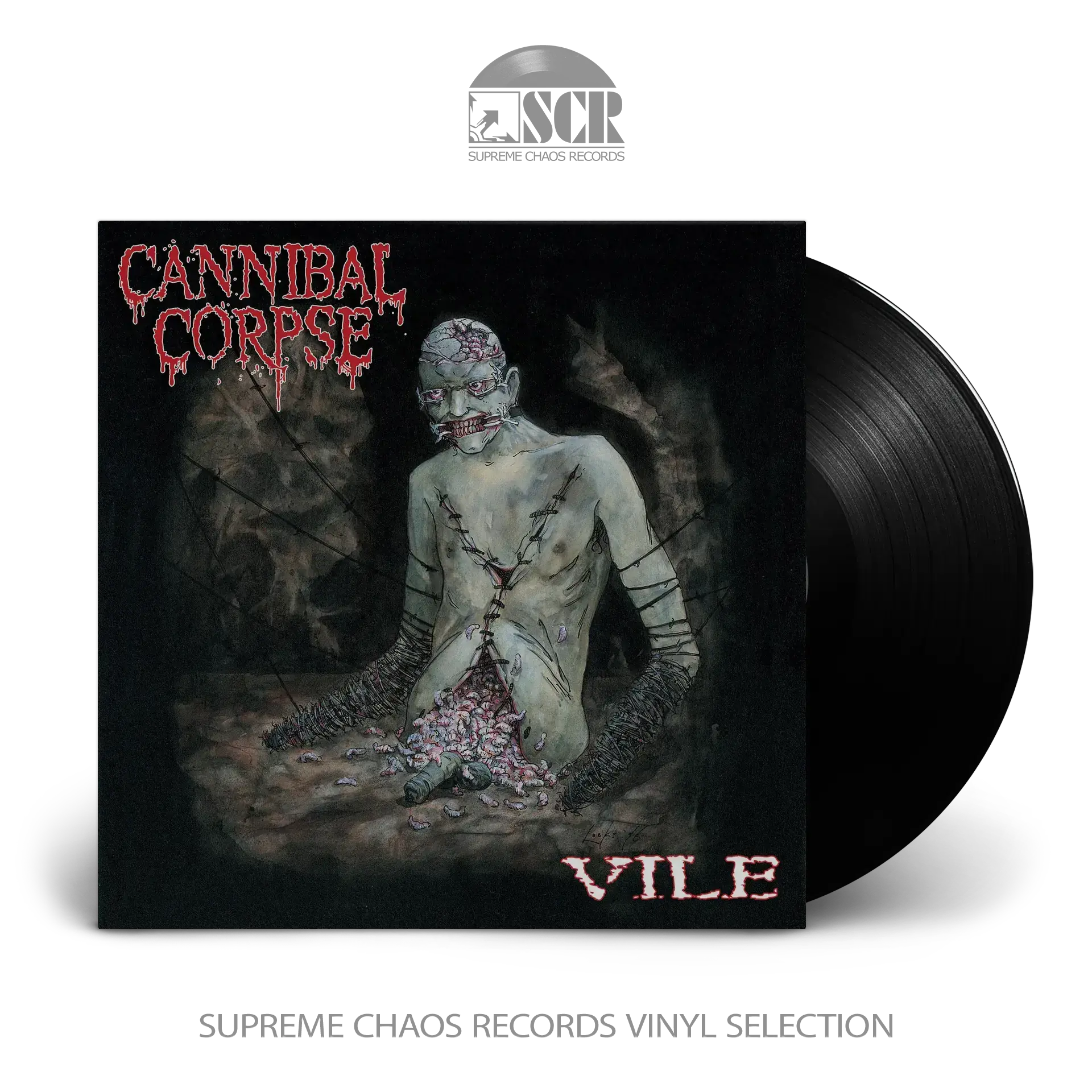 CANNIBAL CORPSE · Vile | BLACK LP CANNIBAL CORPSE · Vile | BLACK LP (Death Metal Vinyl)