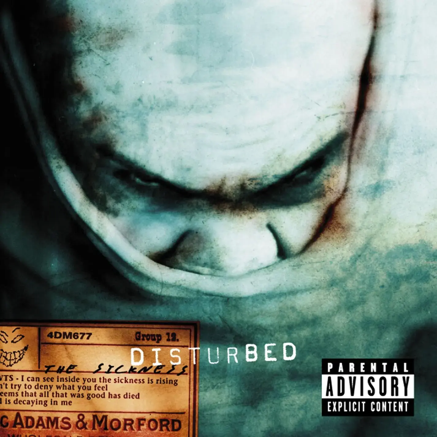 DISTURBED - The Sickness (25th Anniversary Edition) · GREEN LP (Hardrock/Heavy Metal/New Metal Vinyl) · Bild 1