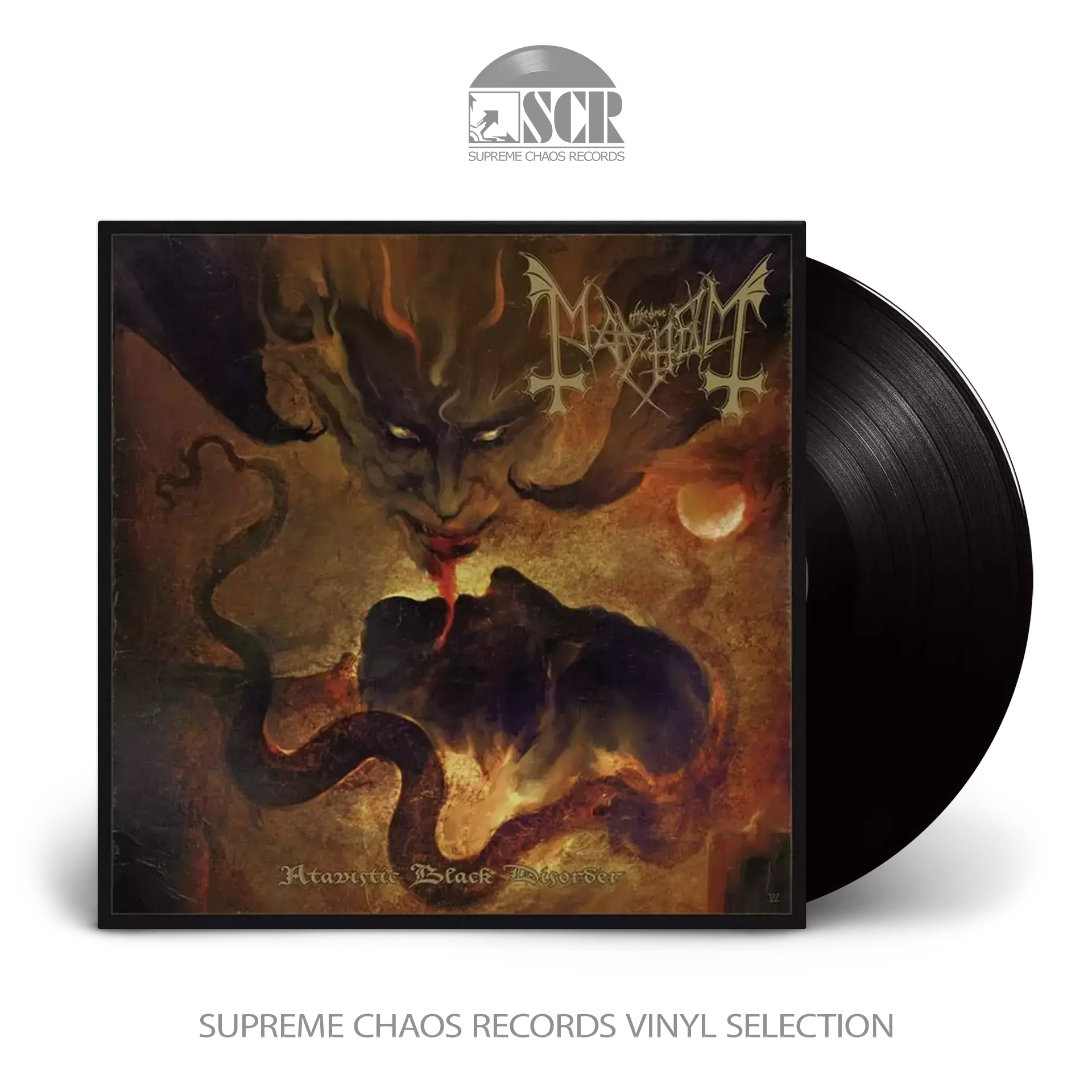MAYHEM - Atavistic Black Disorder / Kommando · BLACK LP (Black Metal Vinyl)