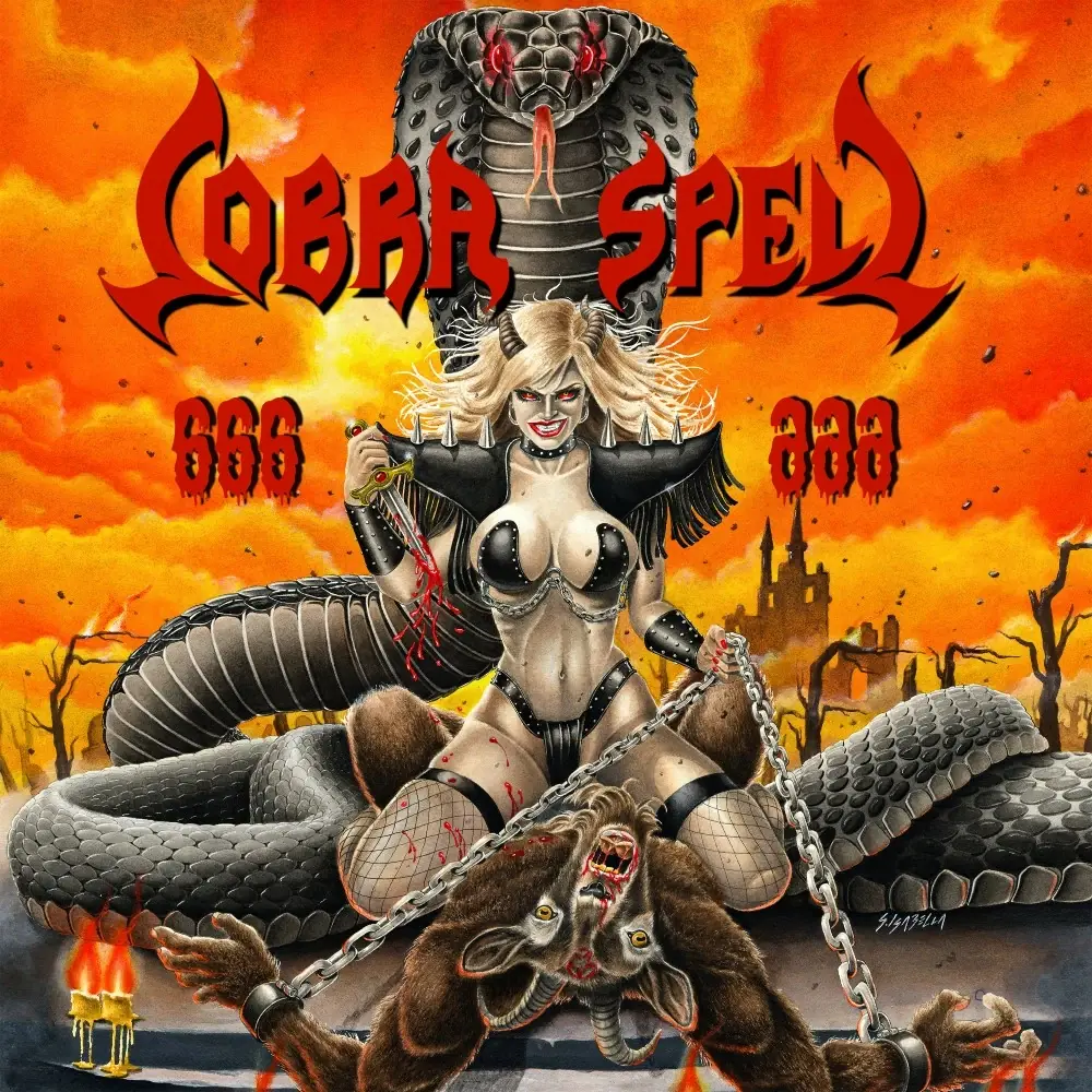 COBRA SPELL - 666 · BLACK LP (Glam Metal Vinyl) · Bild 1
