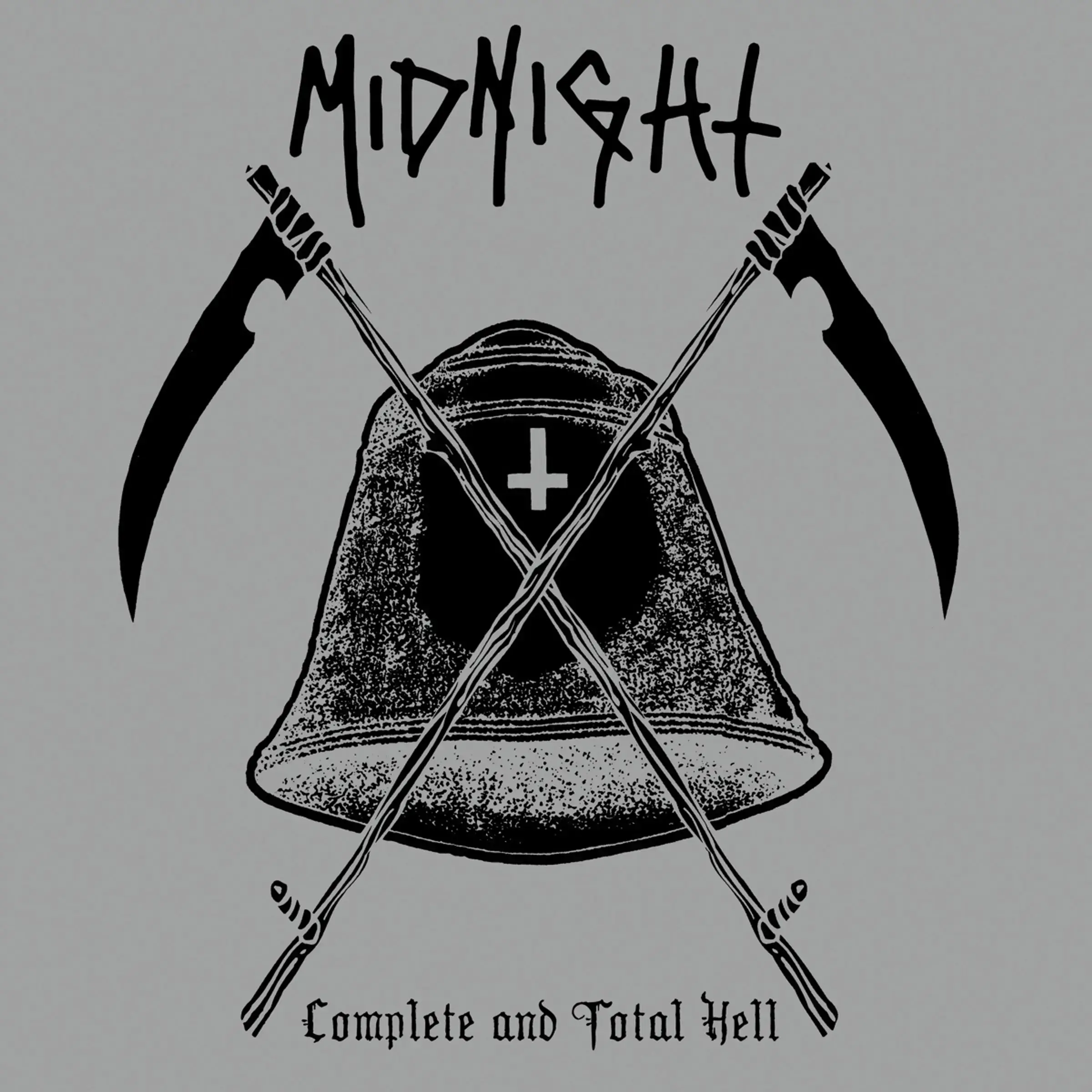 MIDNIGHT - Complete & Total Hell (Re-Issue) · BLACK 2LP (Black Metal/Thrash Metal Vinyl) · Bild 1