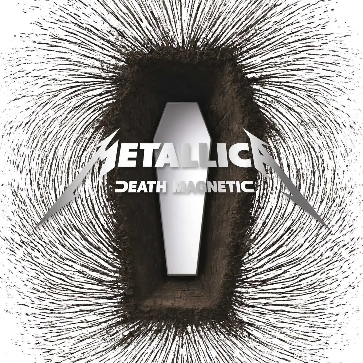 METALLICA - Death Magnetic · MAGNETIC SILVER 2LP (Thrash Metal Vinyl) · Bild 1