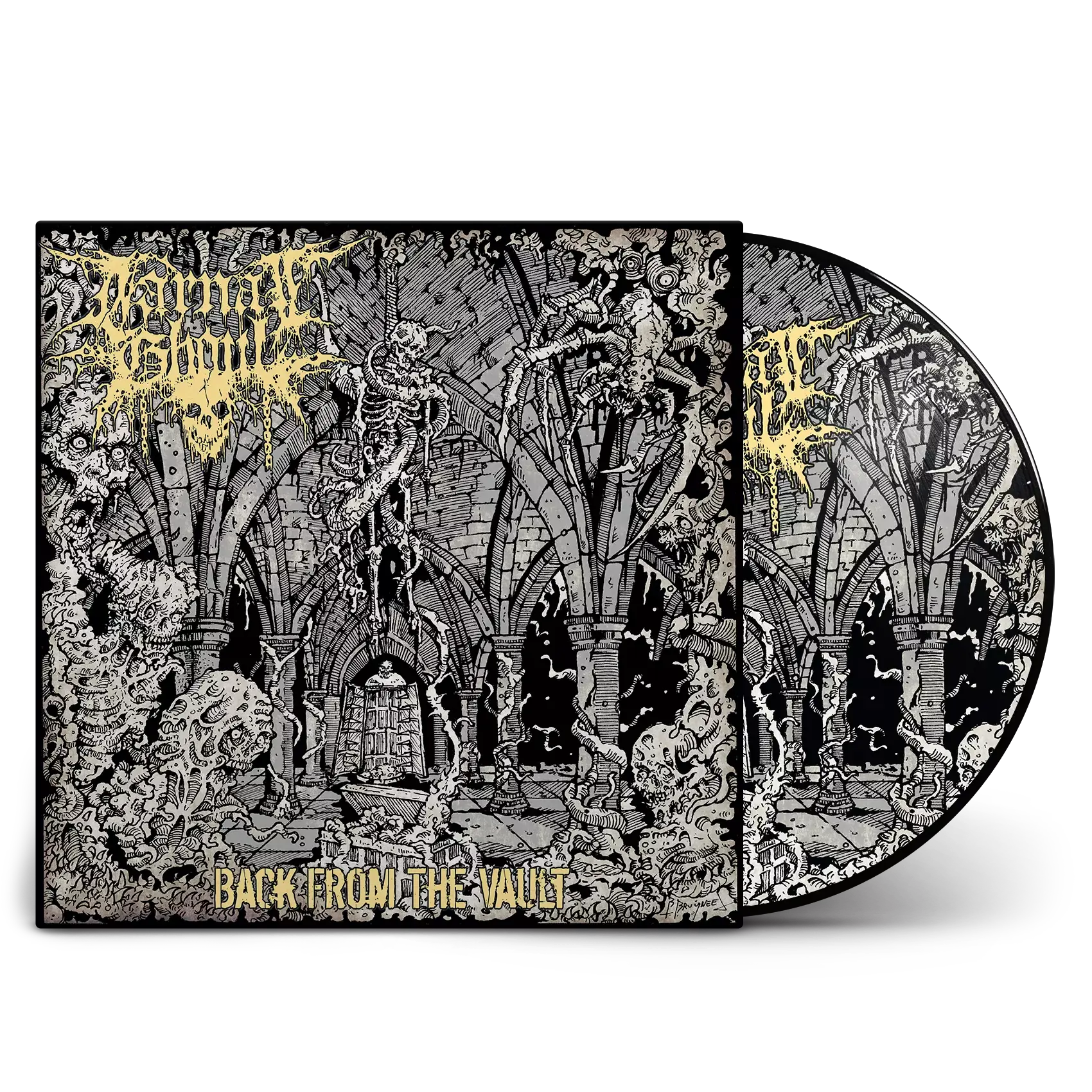 CARNAL GHOUL - Back From The Vault · WOODEN BOX SET · Bild 1 CARNAL GHOUL - Back From The Vault · WOODEN BOX SET (Death Metal Vinyl) · Bild 1