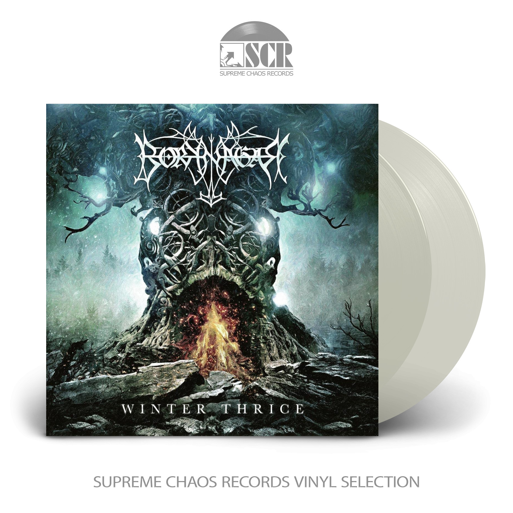 BORKNAGAR · Winter Thrice | CLEAR 2LP BORKNAGAR · Winter Thrice | CLEAR 2LP (Progressive Metal Vinyl)
