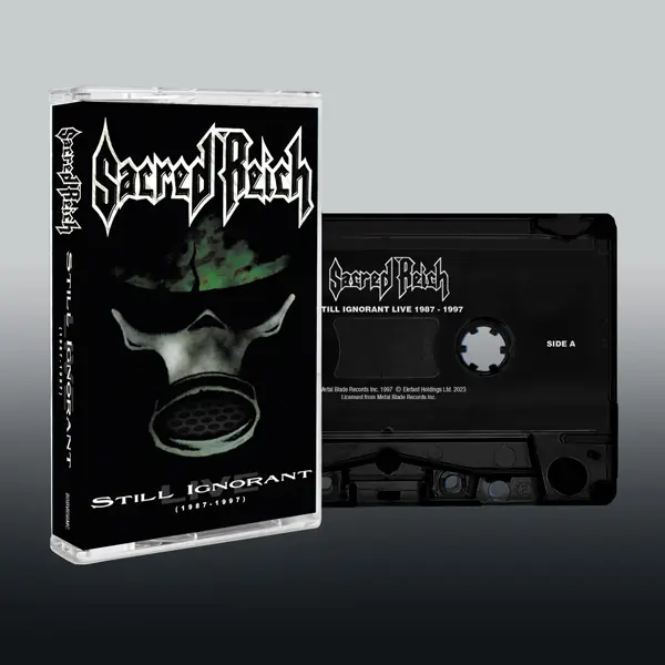 SACRED REICH · Still Ignorant (Live) | BLACK TAPE SACRED REICH · Still Ignorant (Live) | BLACK TAPE (Thrash Metal Tapes)