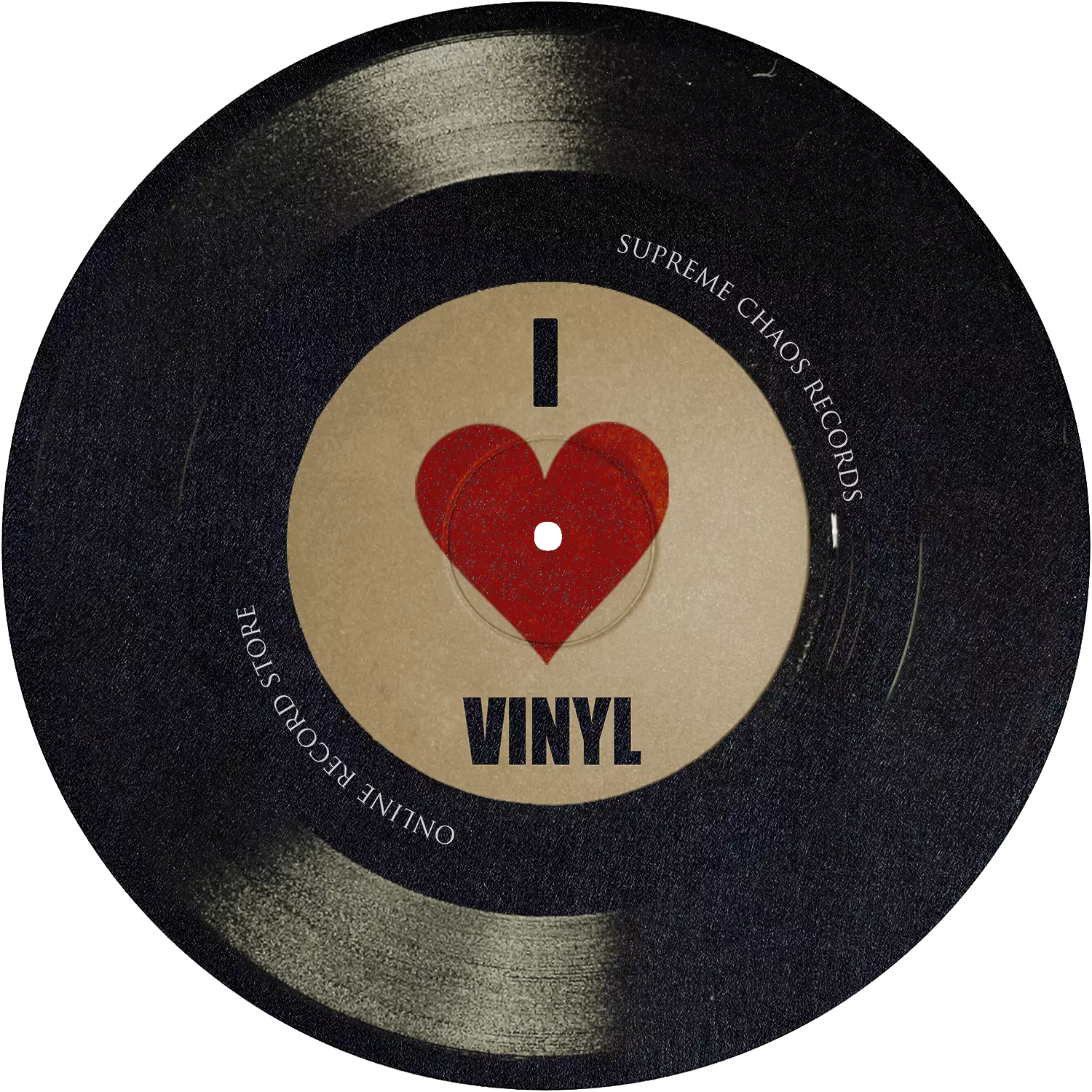 SUPREME CHAOS RECORDS - I Love Vinyl · SLIPMAT