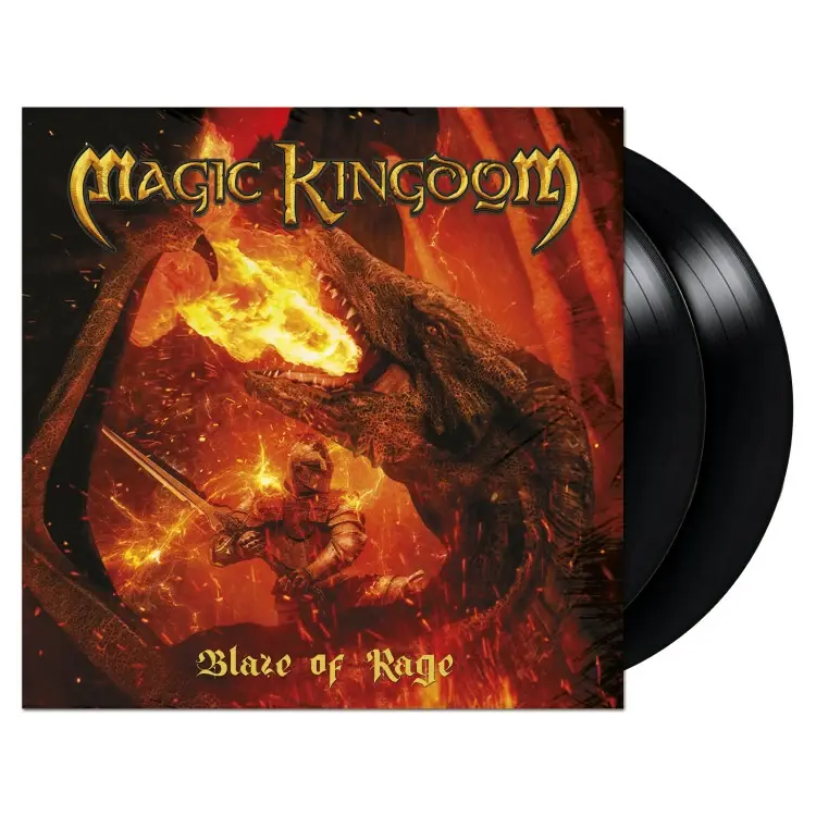 MAGIC KINGDOM · Blaze Of Rage | BLACK DLP (Power Metal Vinyl)